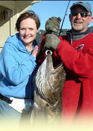 Ling cod fishing